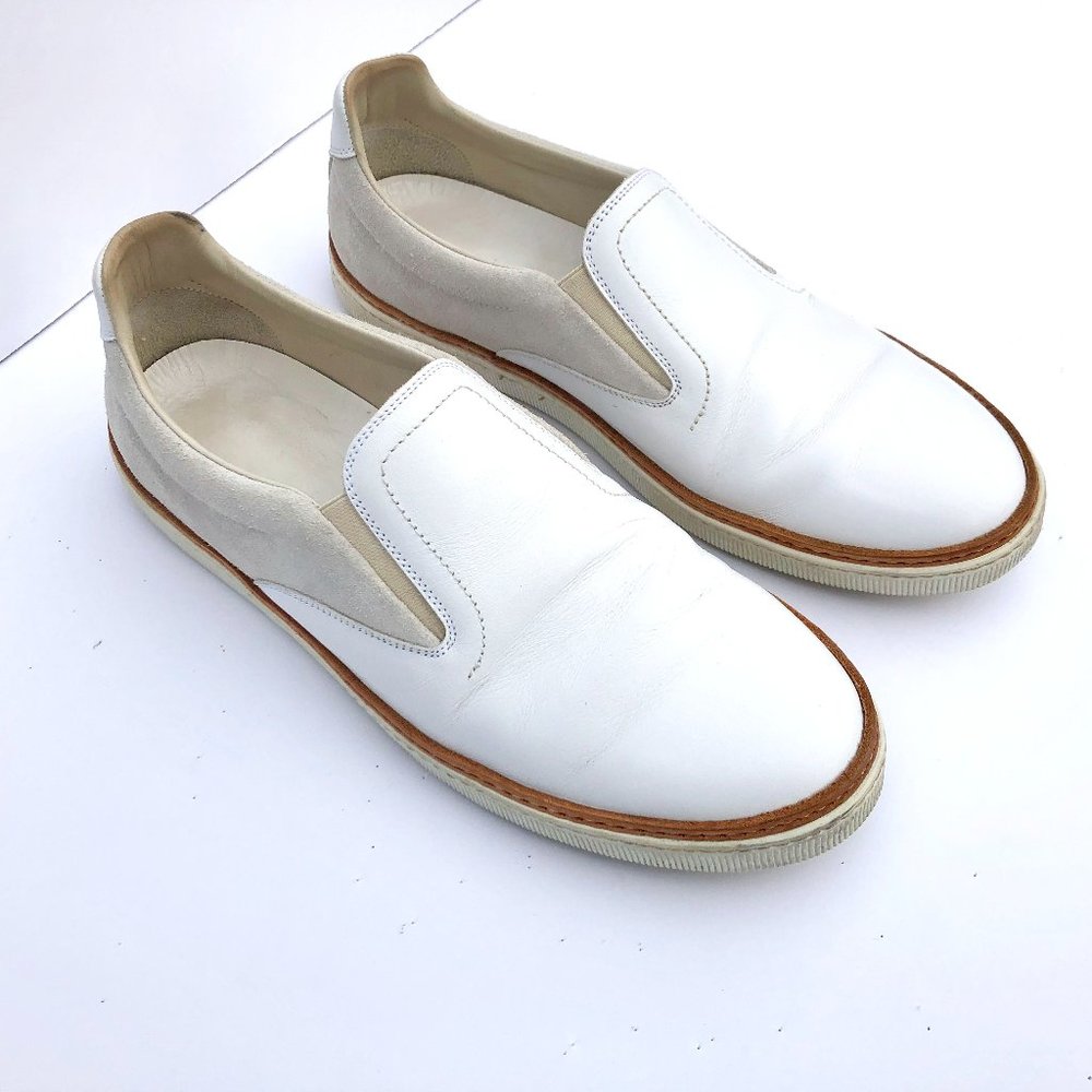 Margiela Men's Leather Slip-on Sneaker
